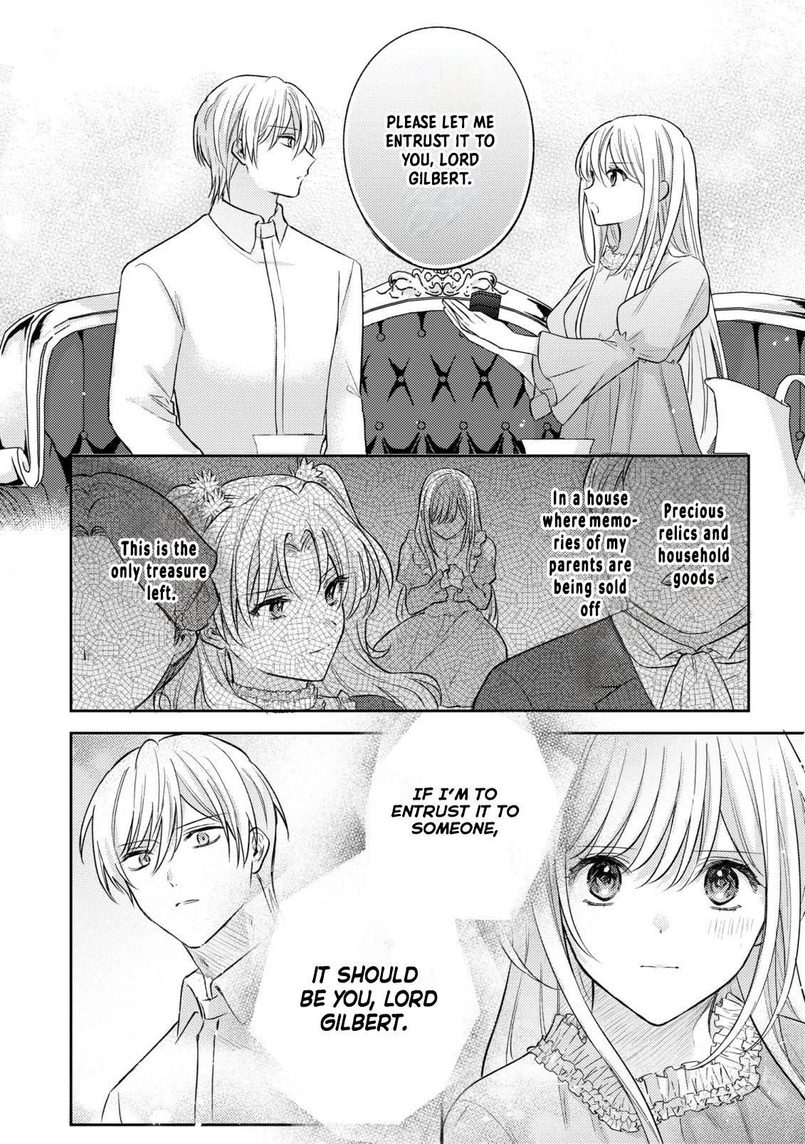 Suterare Danshaku Reijou wa Kuro Kishi-sama no Okiniiri Chapter 18 - . Page 14